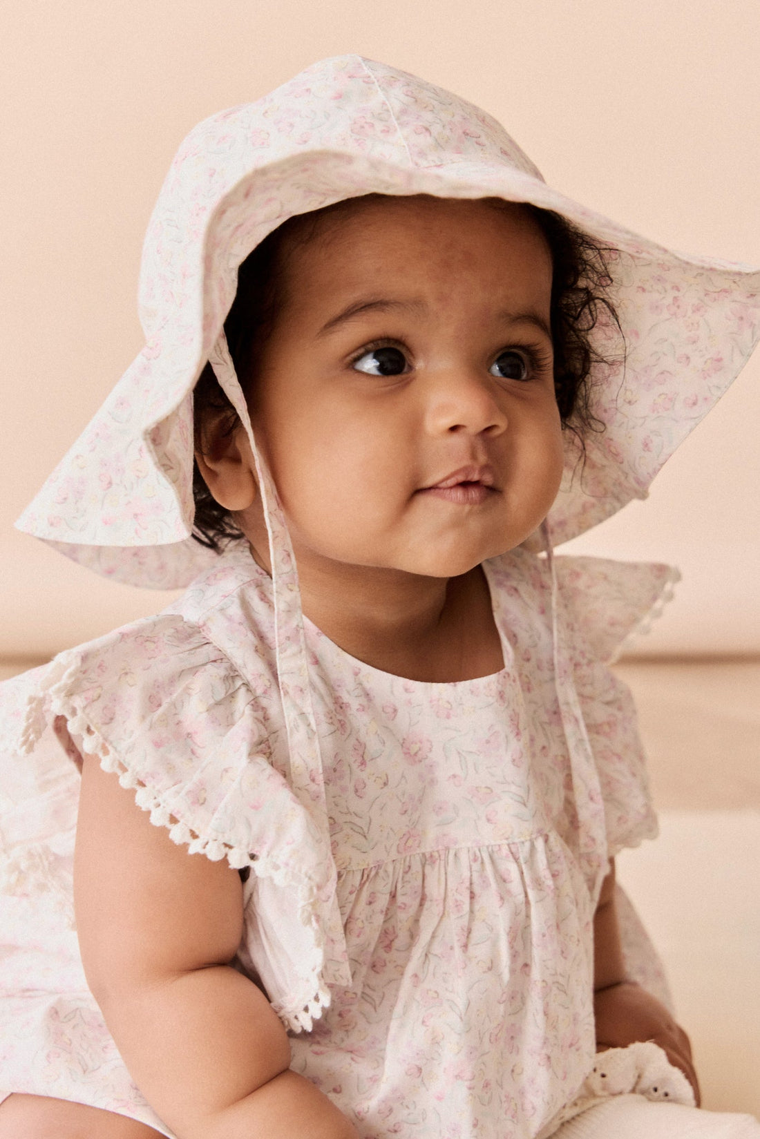 Organic Cotton Eleanor Top - Grace Floral Childrens Top from Jamie Kay Australia