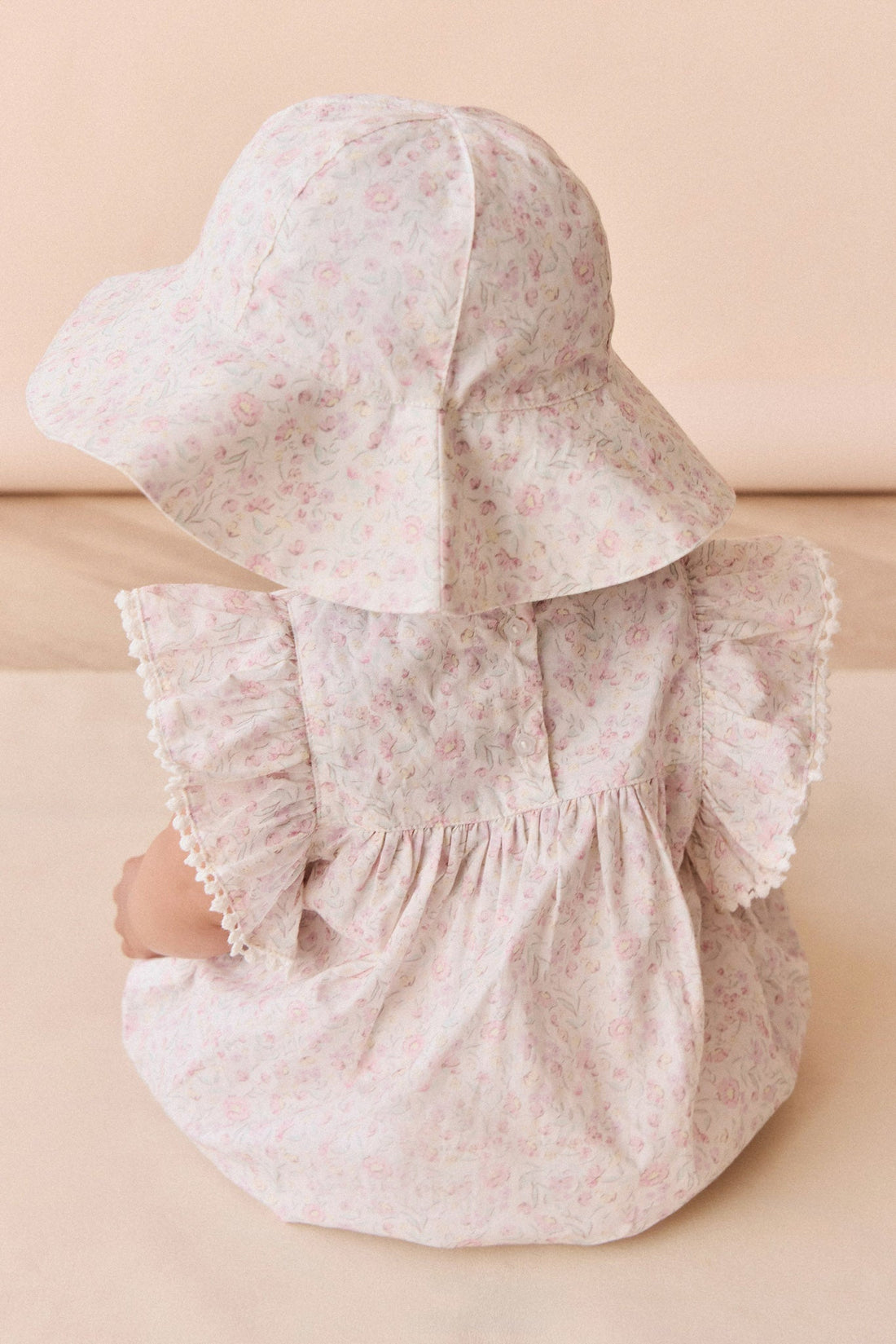 Organic Cotton Eleanor Top - Grace Floral Childrens Top from Jamie Kay Australia