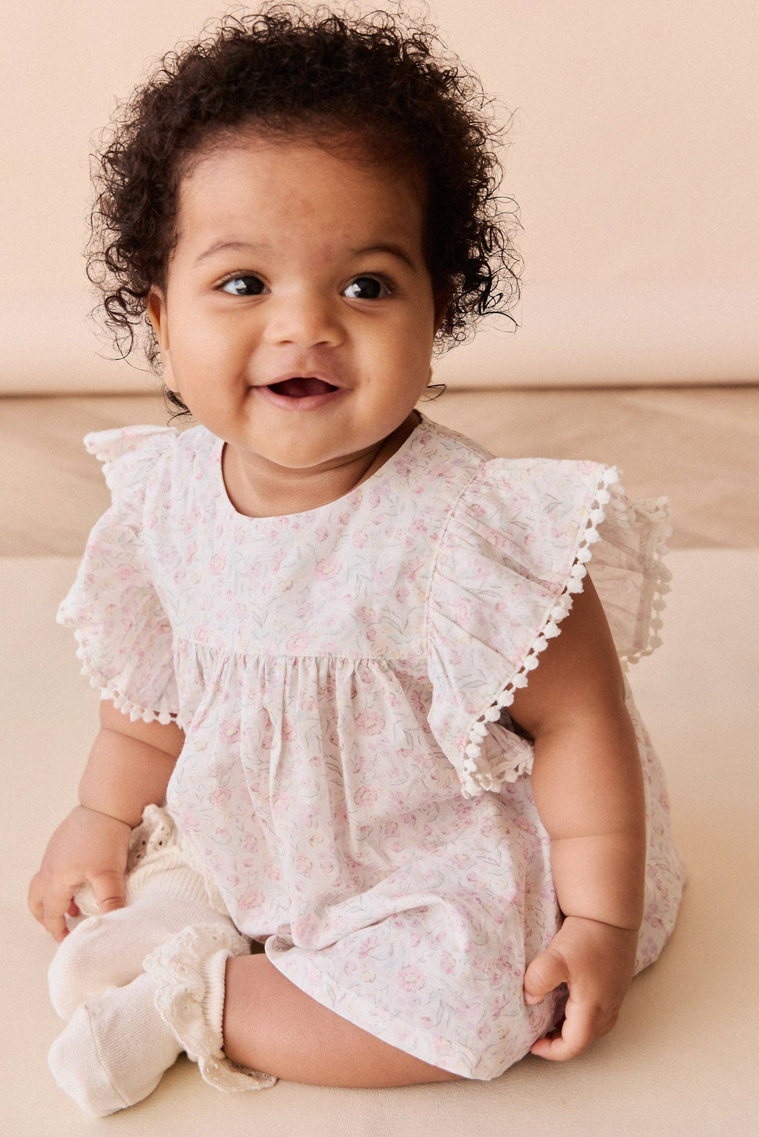 Organic Cotton Eleanor Top - Grace Floral Childrens Top from Jamie Kay Australia