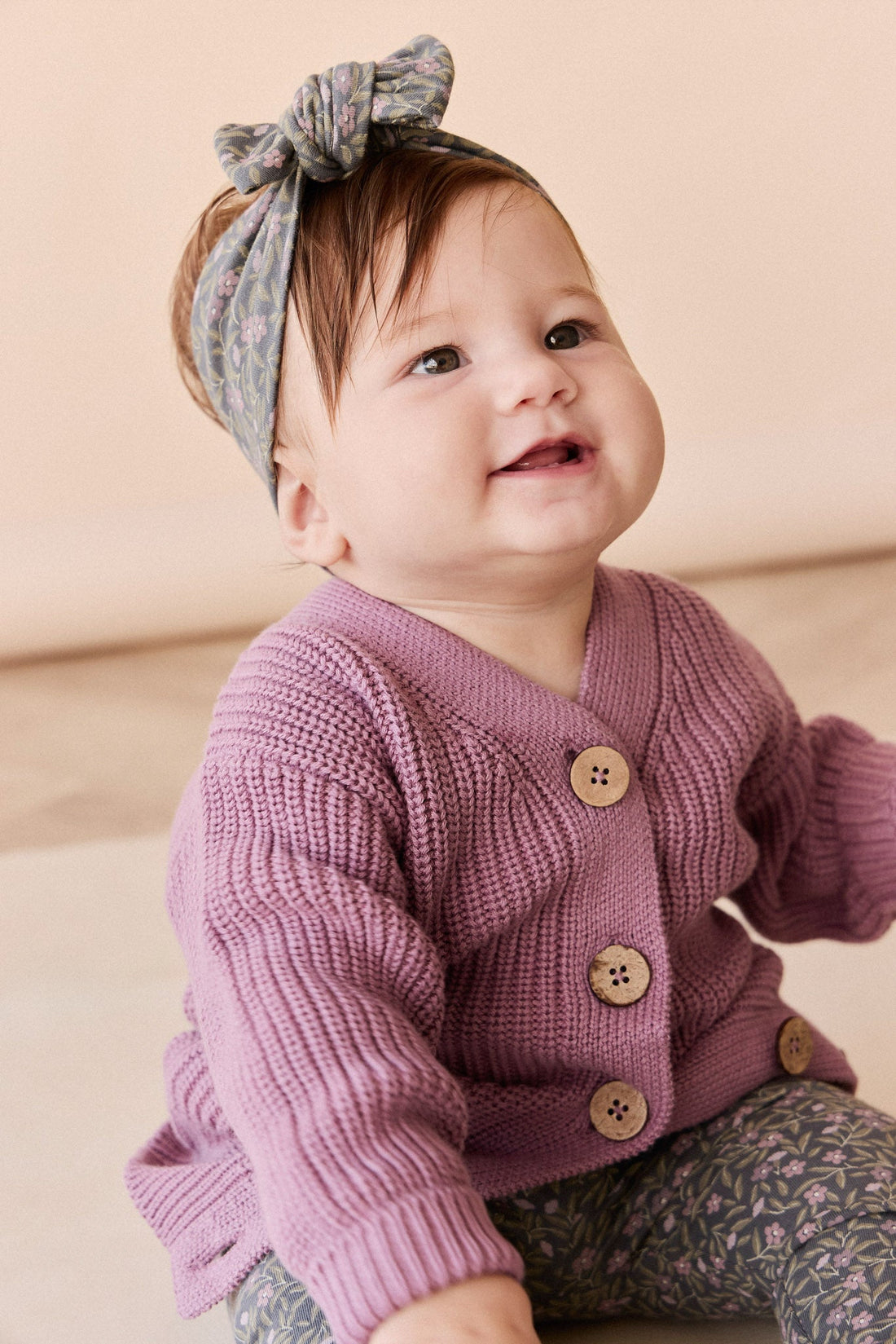 Organic Cotton Headband - Phoebe Lava Childrens Headband from Jamie Kay Australia