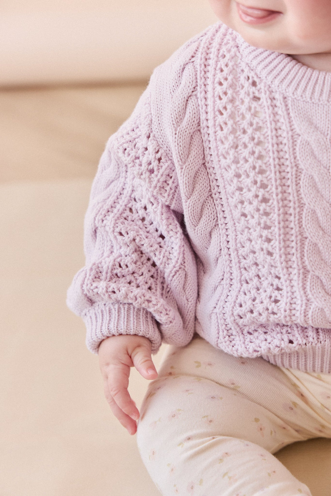 Organic Cotton Everyday Legging - Briella Whisper Childrens Legging from Jamie Kay Australia