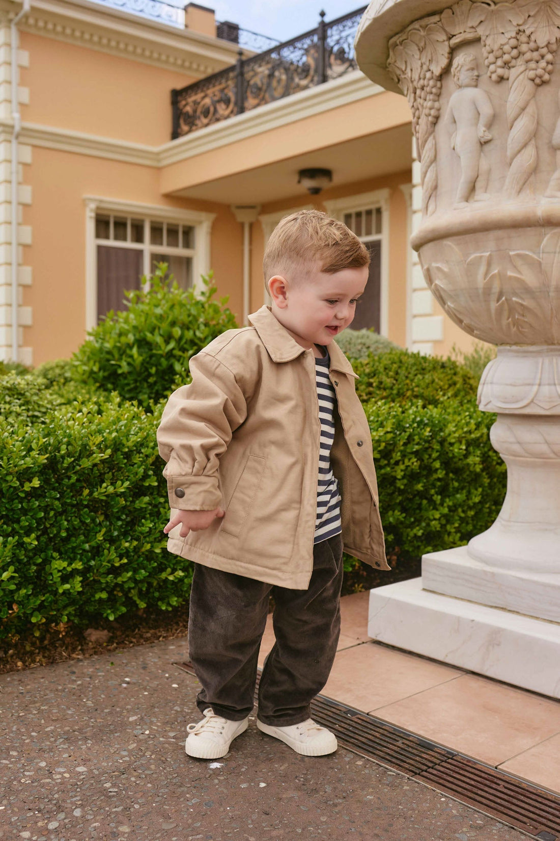 Preston Jacket - Brioche Childrens Jacket from Jamie Kay Australia