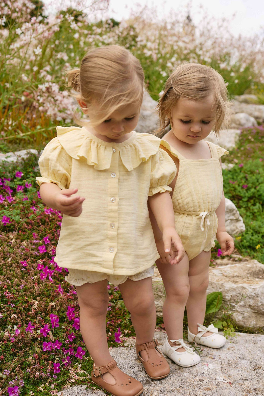 Organic Cotton Muslin Alora Top - Sunshine Childrens Top from Jamie Kay Australia