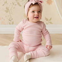 Organic Cotton Modal Everyday Legging - Trinket Childrens Legging from Jamie Kay Australia