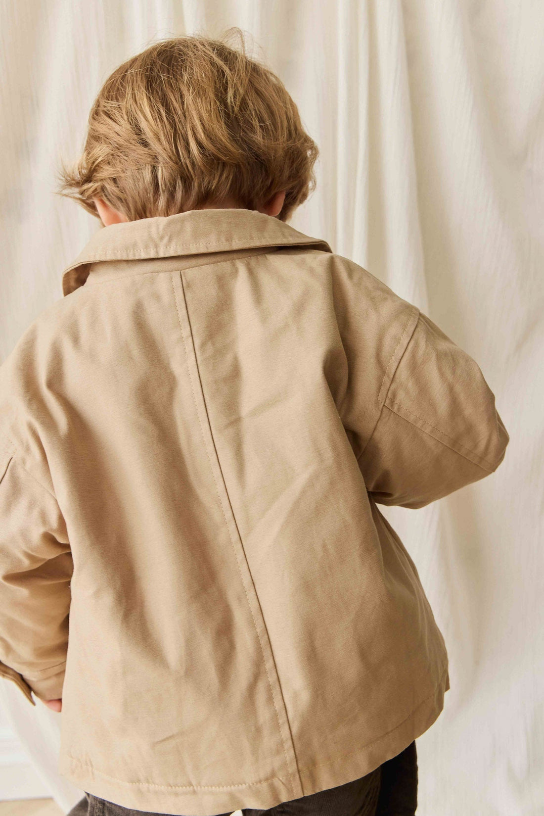 Preston Jacket - Brioche Childrens Jacket from Jamie Kay Australia