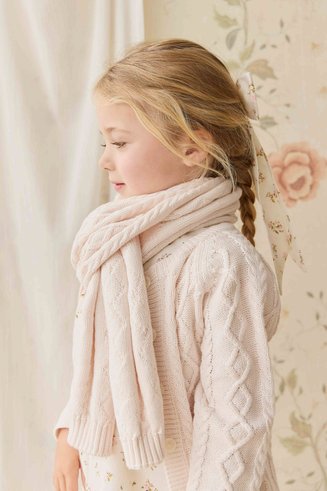 Alexis Scarf - Cosy Mauve Childrens Scarf from Jamie Kay Australia