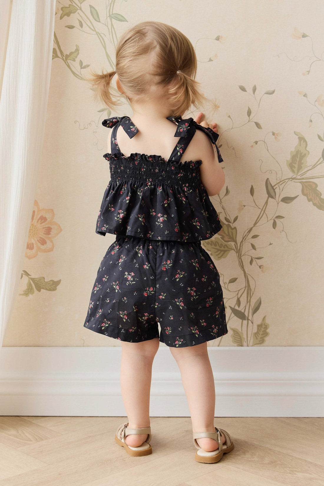 Organic Cotton Odette Top - Bianca Noir Childrens Top from Jamie Kay Australia