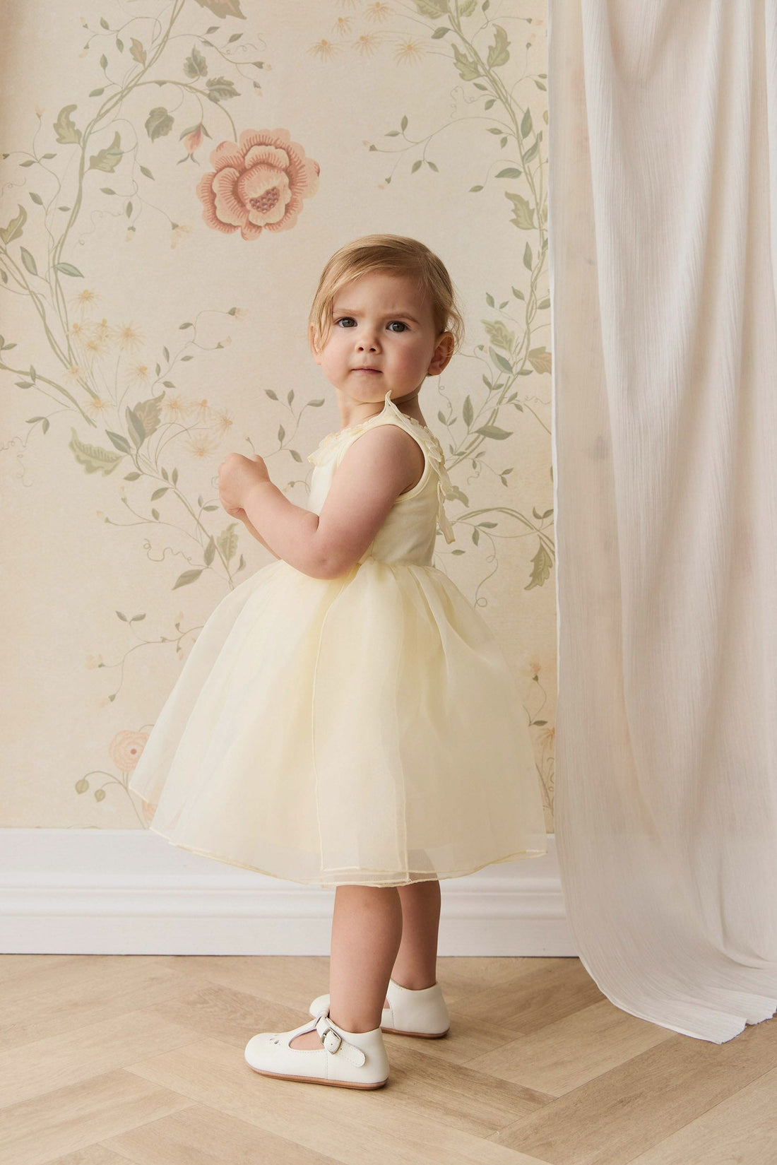 Adalyn Dress - Lemon Childrens Dress from Jamie Kay Australia