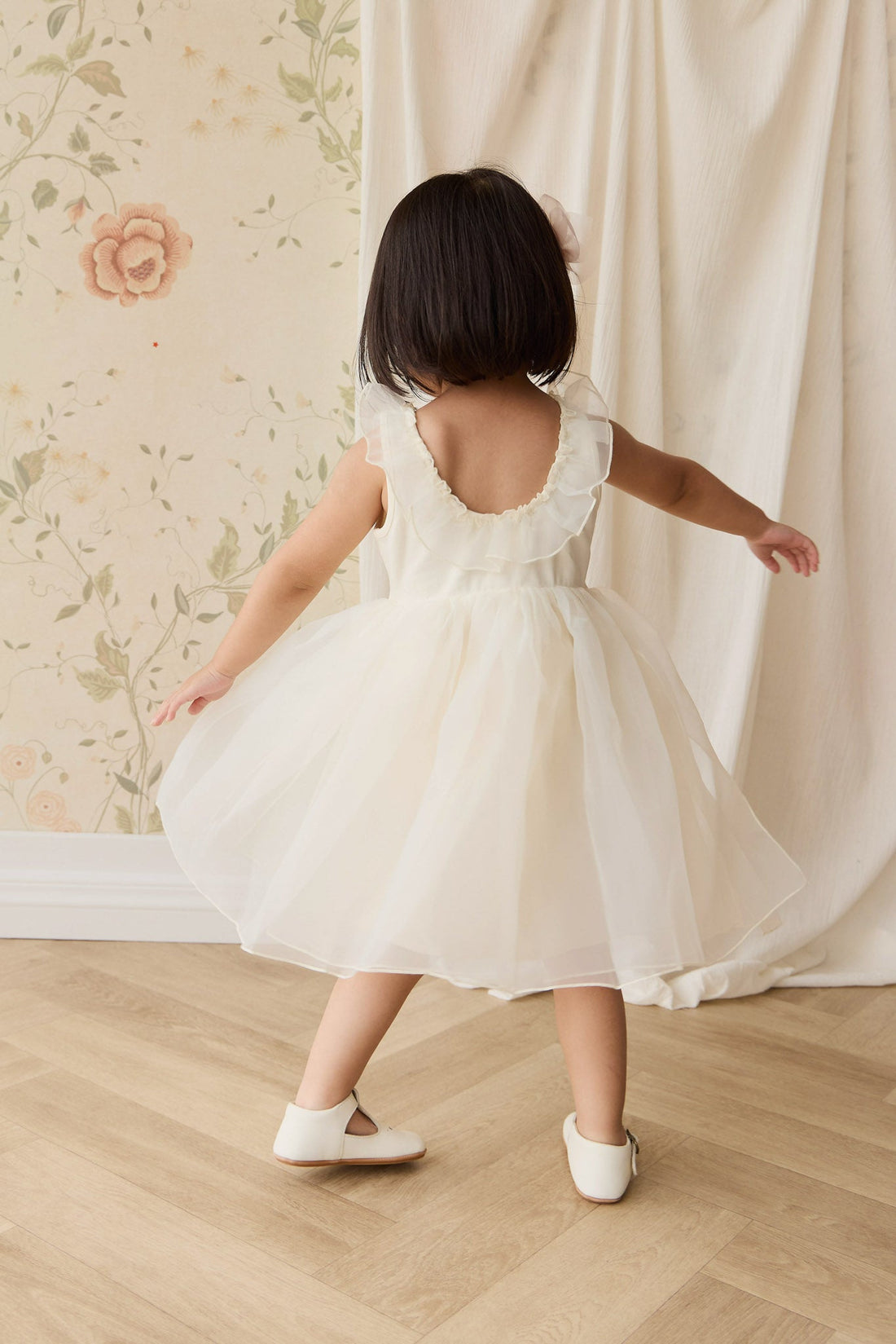 Adalyn Dress - Parchment Childrens Dress from Jamie Kay Australia