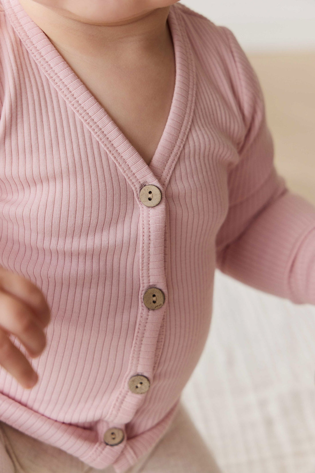 Organic Cotton Modal Cardigan - Trinket Childrens Cardigan from Jamie Kay Australia