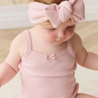 Organic Cotton Modal Singlet Bodysuit - Trinket Childrens Bodysuit from Jamie Kay Australia