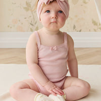Organic Cotton Modal Singlet Bodysuit - Trinket Childrens Bodysuit from Jamie Kay Australia