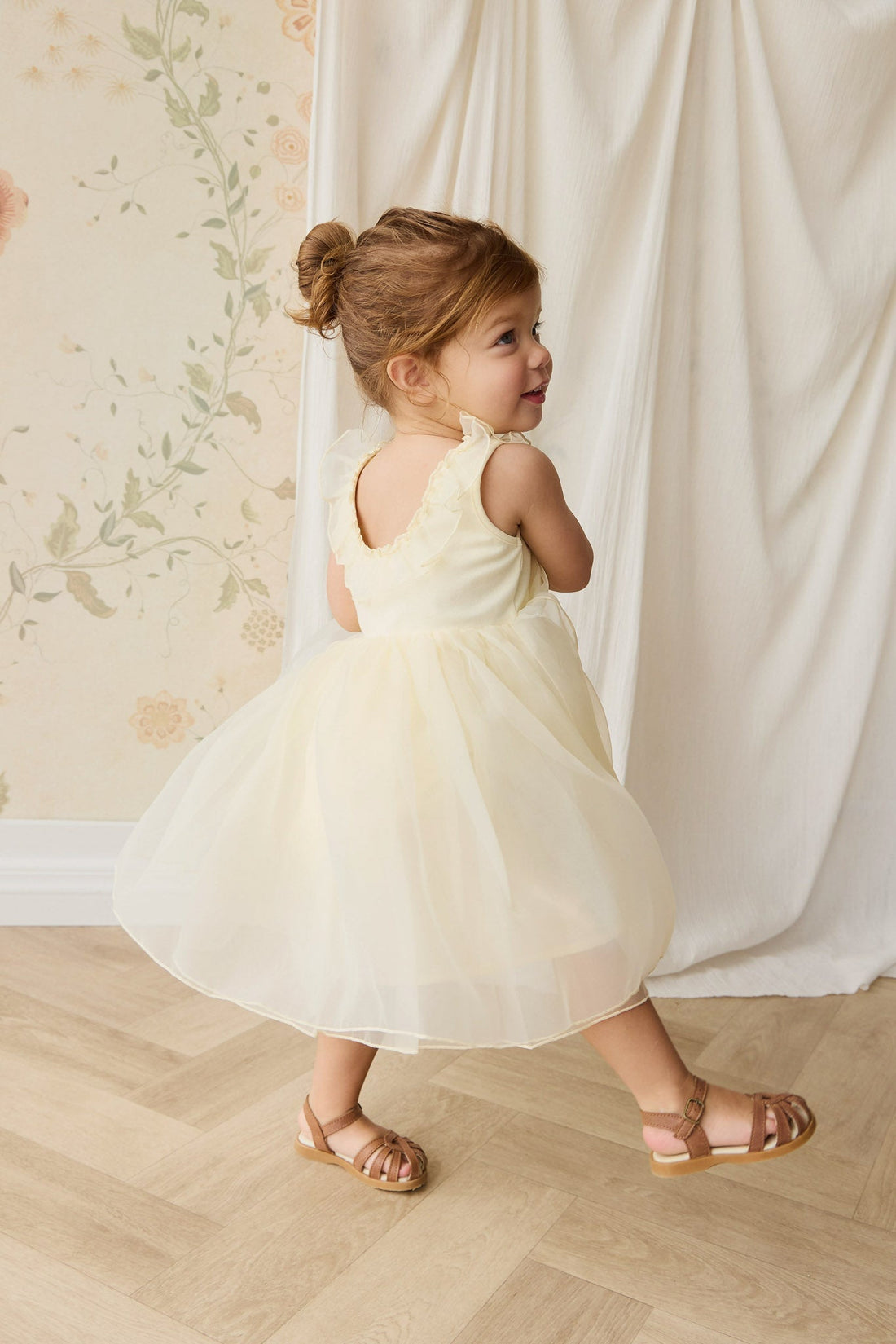 Adalyn Dress - Lemon Childrens Dress from Jamie Kay Australia