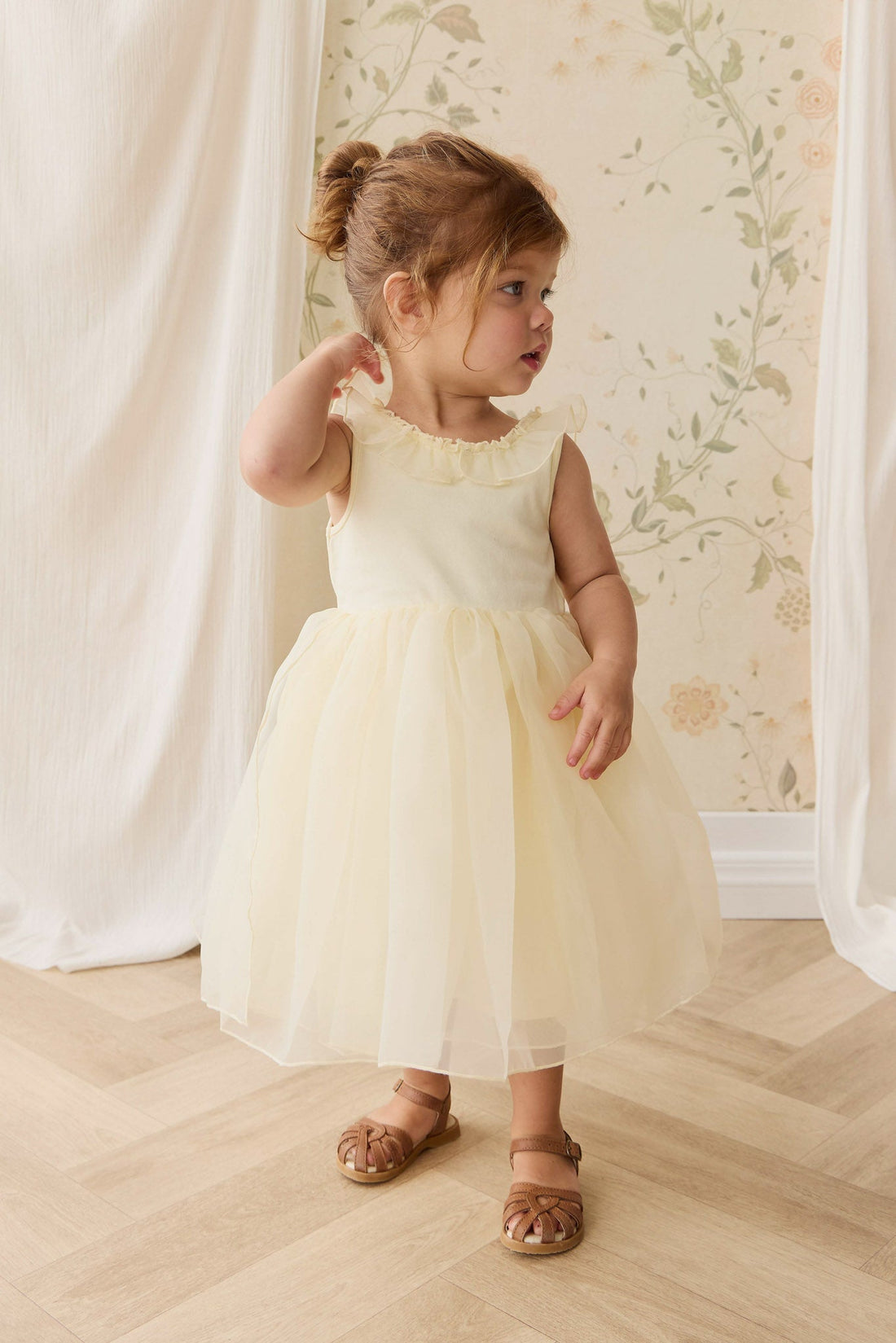 Adalyn Dress - Lemon Childrens Dress from Jamie Kay Australia