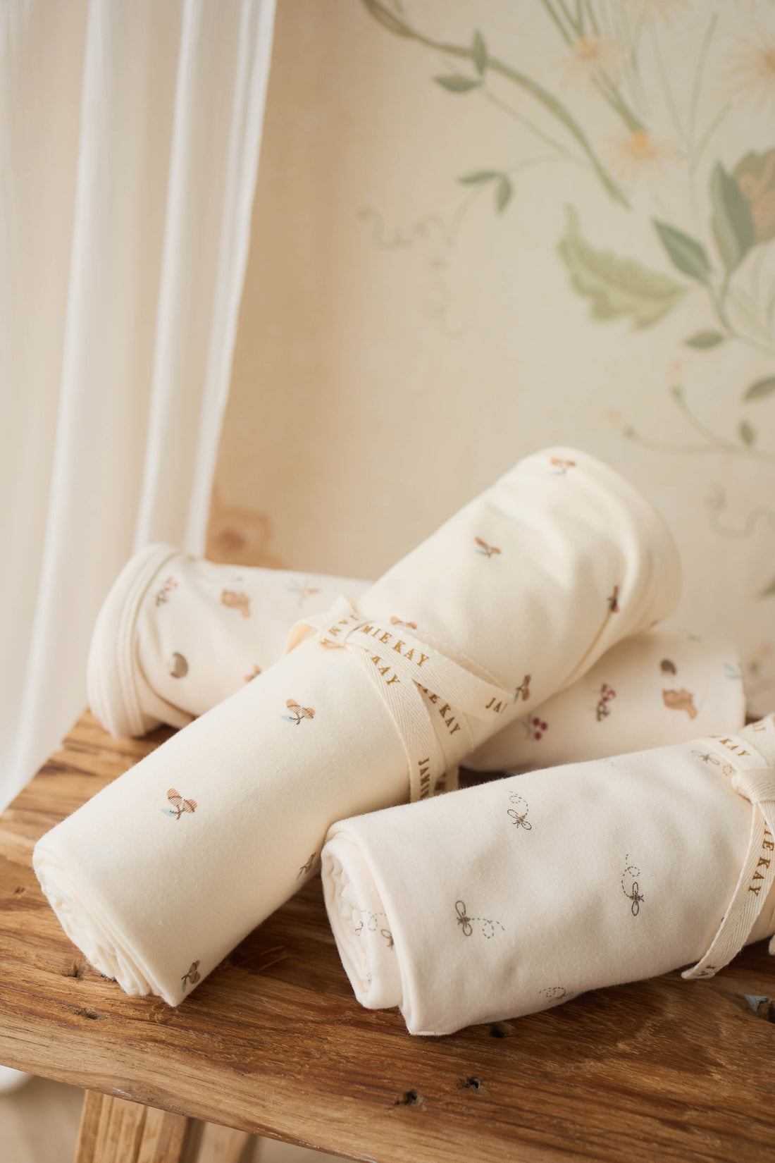 Organic Cotton Murphy Wrap - Forest Night Acorns Childrens Murphy Wrap from Jamie Kay Australia
