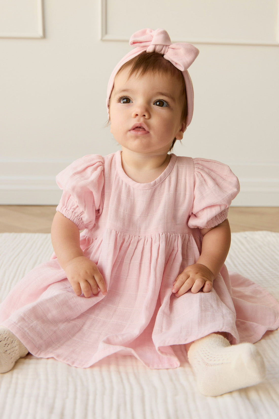 Organic Cotton Muslin Elodie Top - Poppy Childrens Top from Jamie Kay Australia