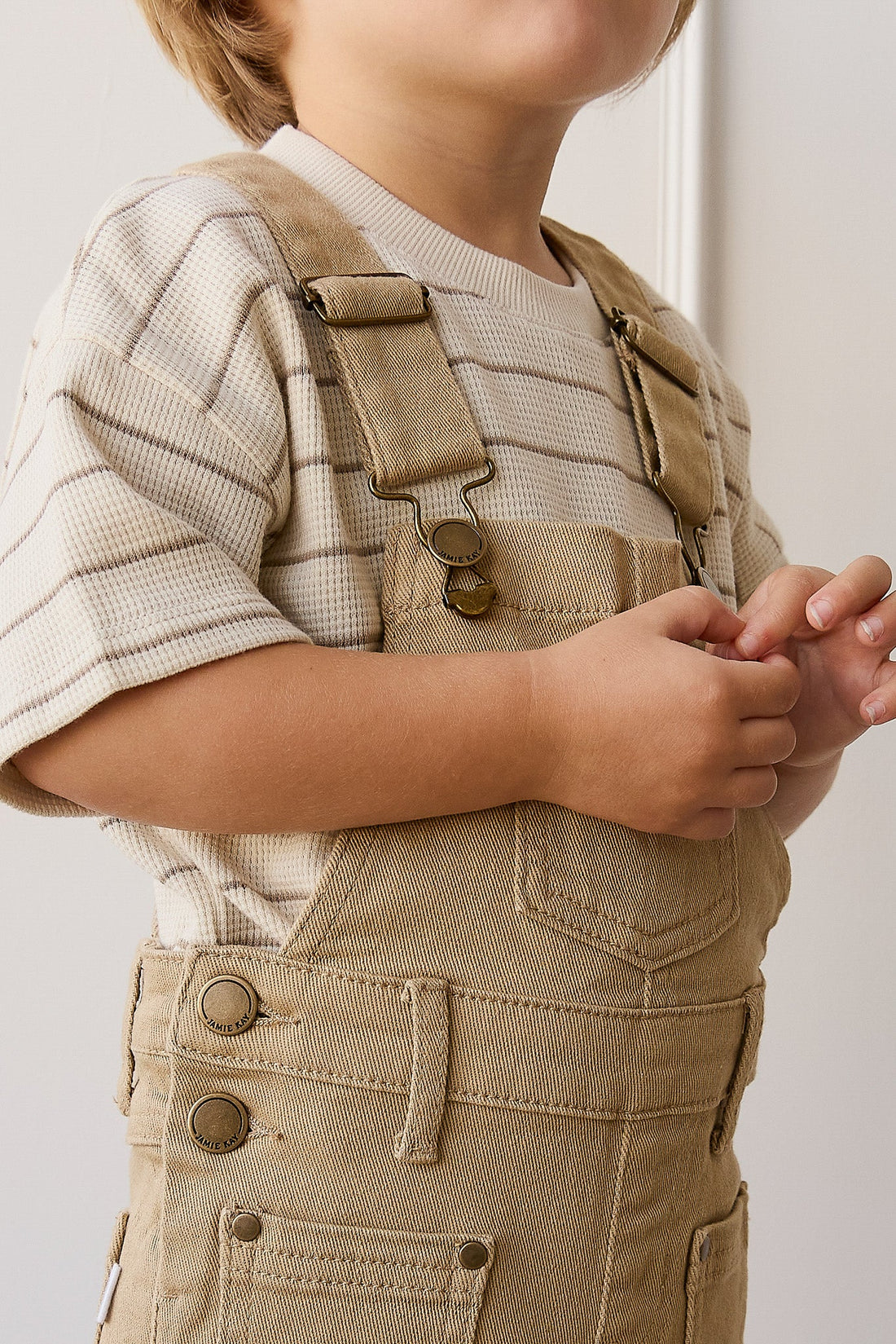 Chase Short Overall - Rattan Childrens Overall from Jamie Kay Australia