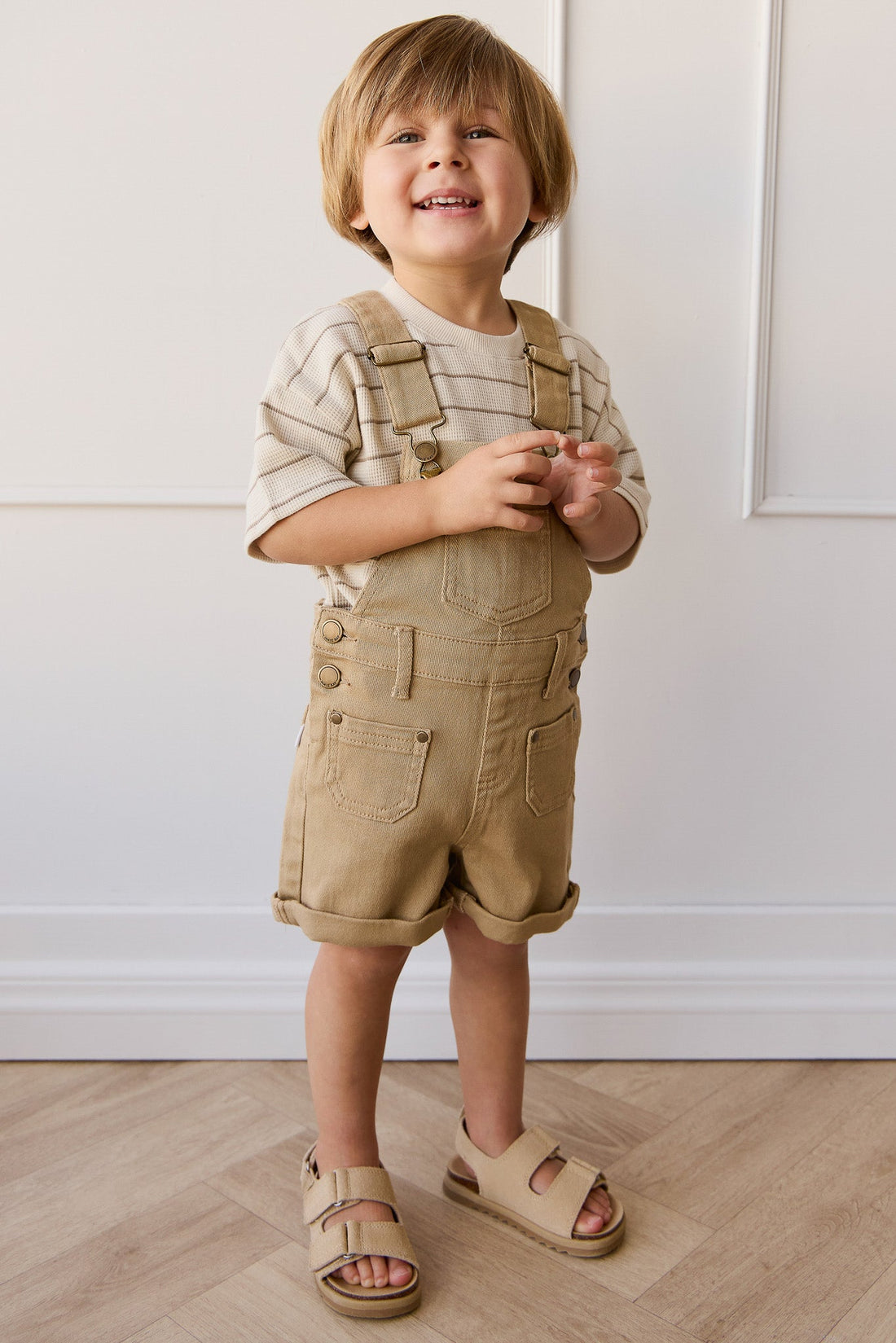 Chase Short Overall - Rattan Childrens Overall from Jamie Kay Australia