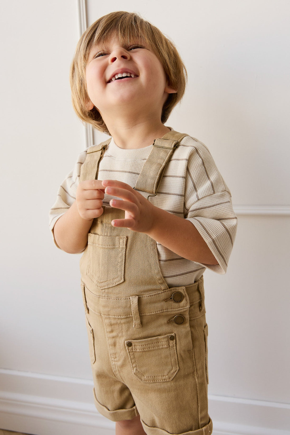 Chase Short Overall - Rattan Childrens Overall from Jamie Kay Australia