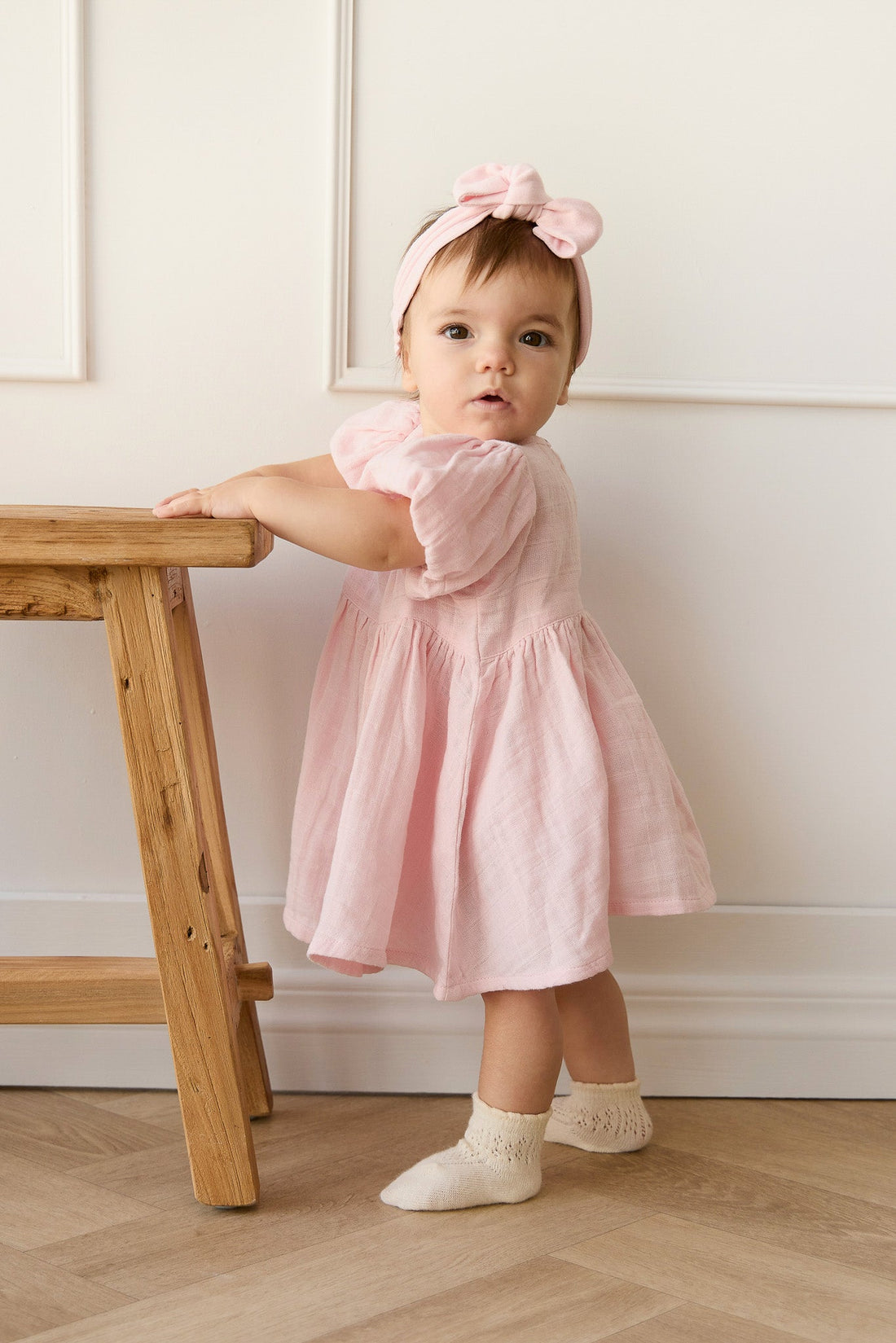 Organic Cotton Muslin Elodie Top - Poppy Childrens Top from Jamie Kay Australia