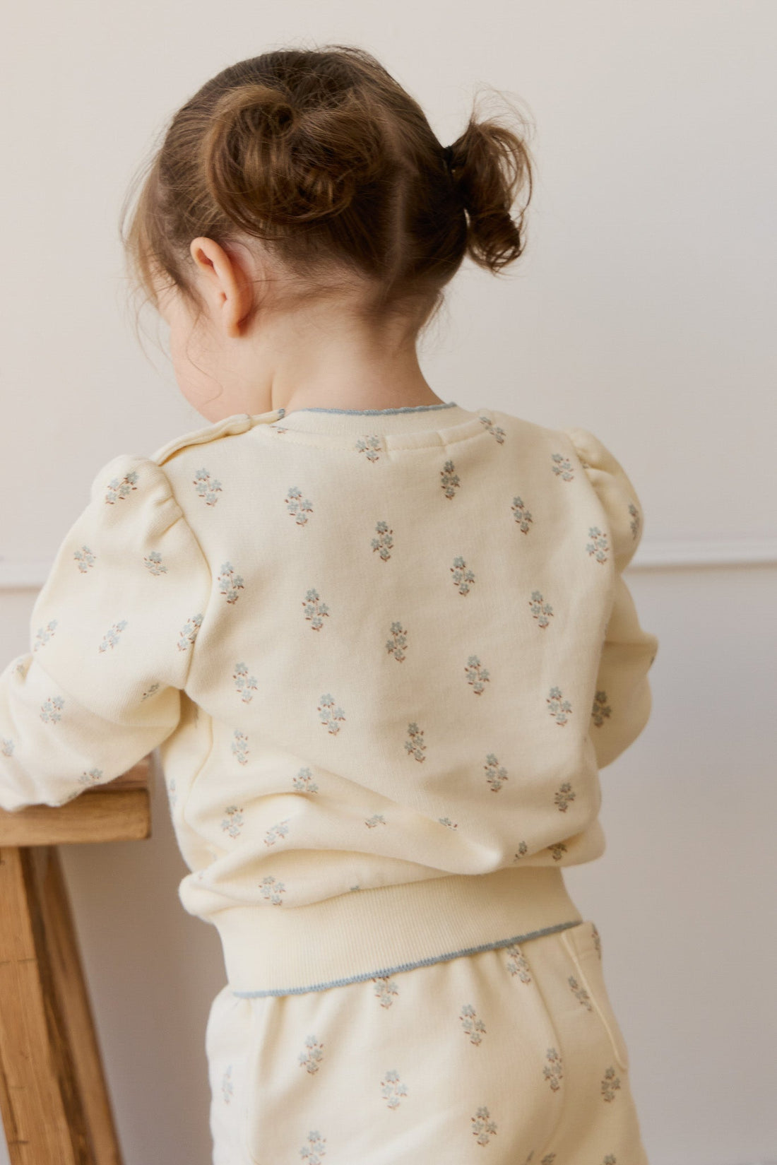 Organic Cotton Monroe Sweatshirt - Rachelle Blue Fox Childrens Top from Jamie Kay Australia