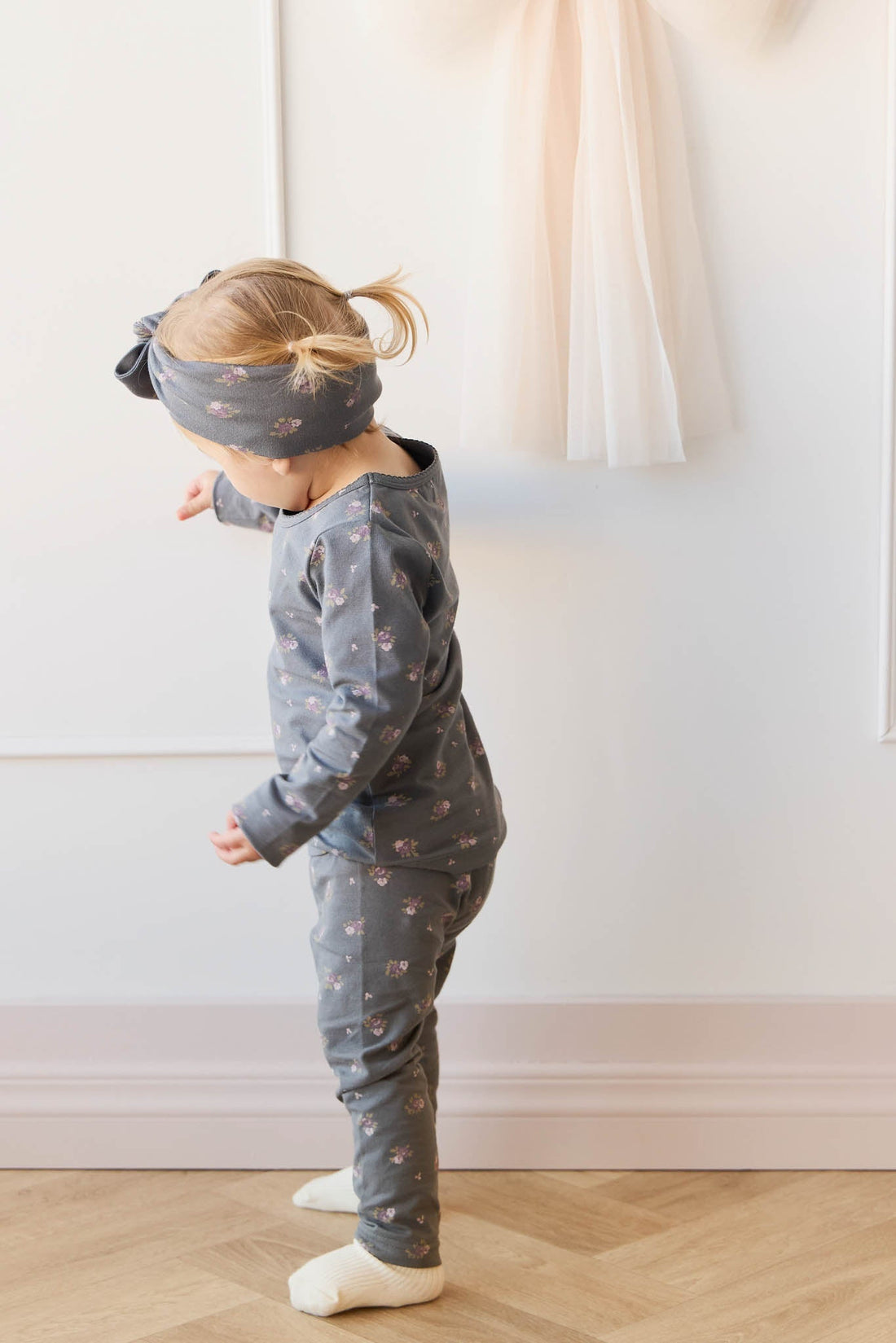 Organic Cotton Everyday Legging - Simone Lava Childrens Legging from Jamie Kay Australia