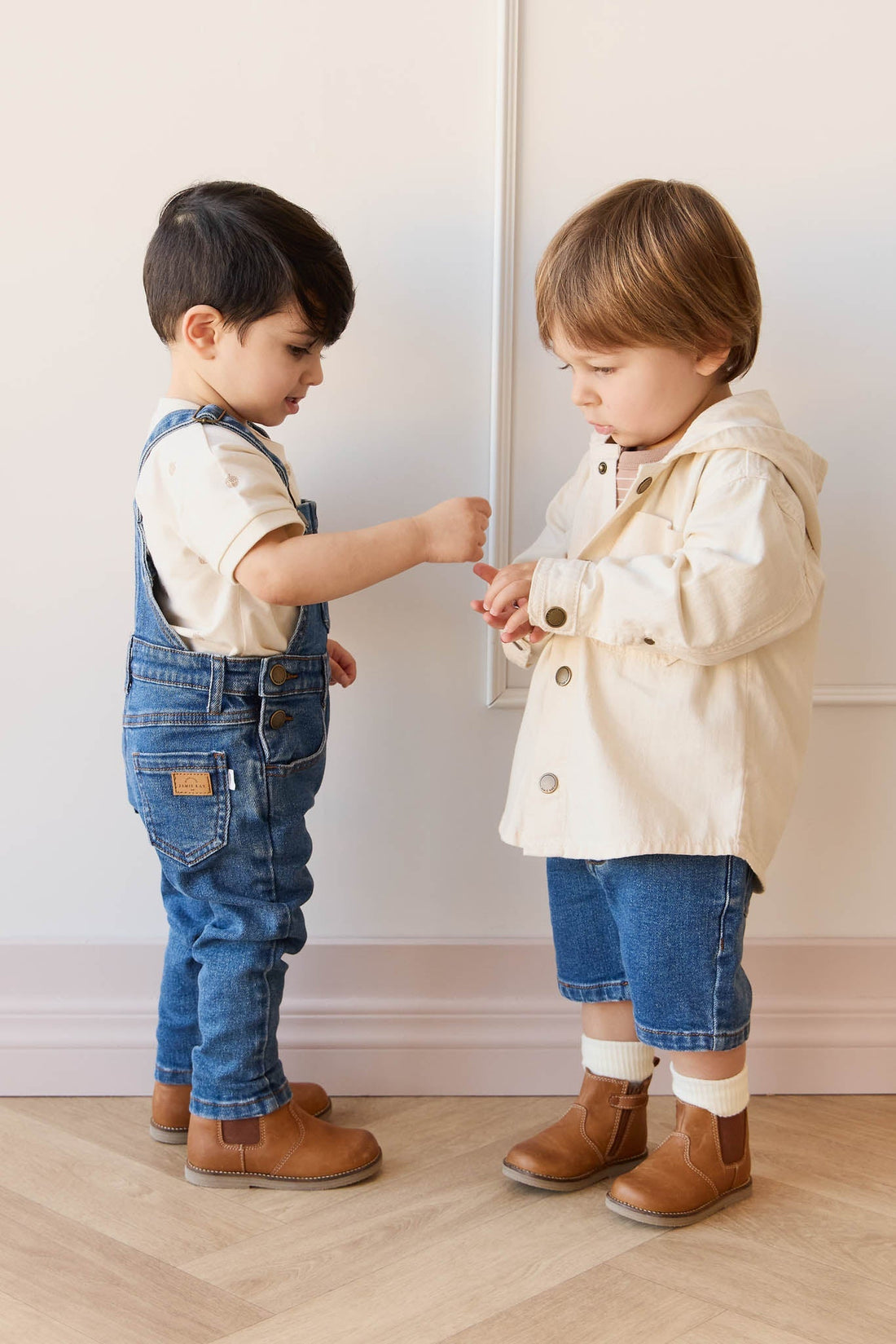 Pima Cotton Hunter Tee - Acorns Tofu Childrens Top from Jamie Kay Australia