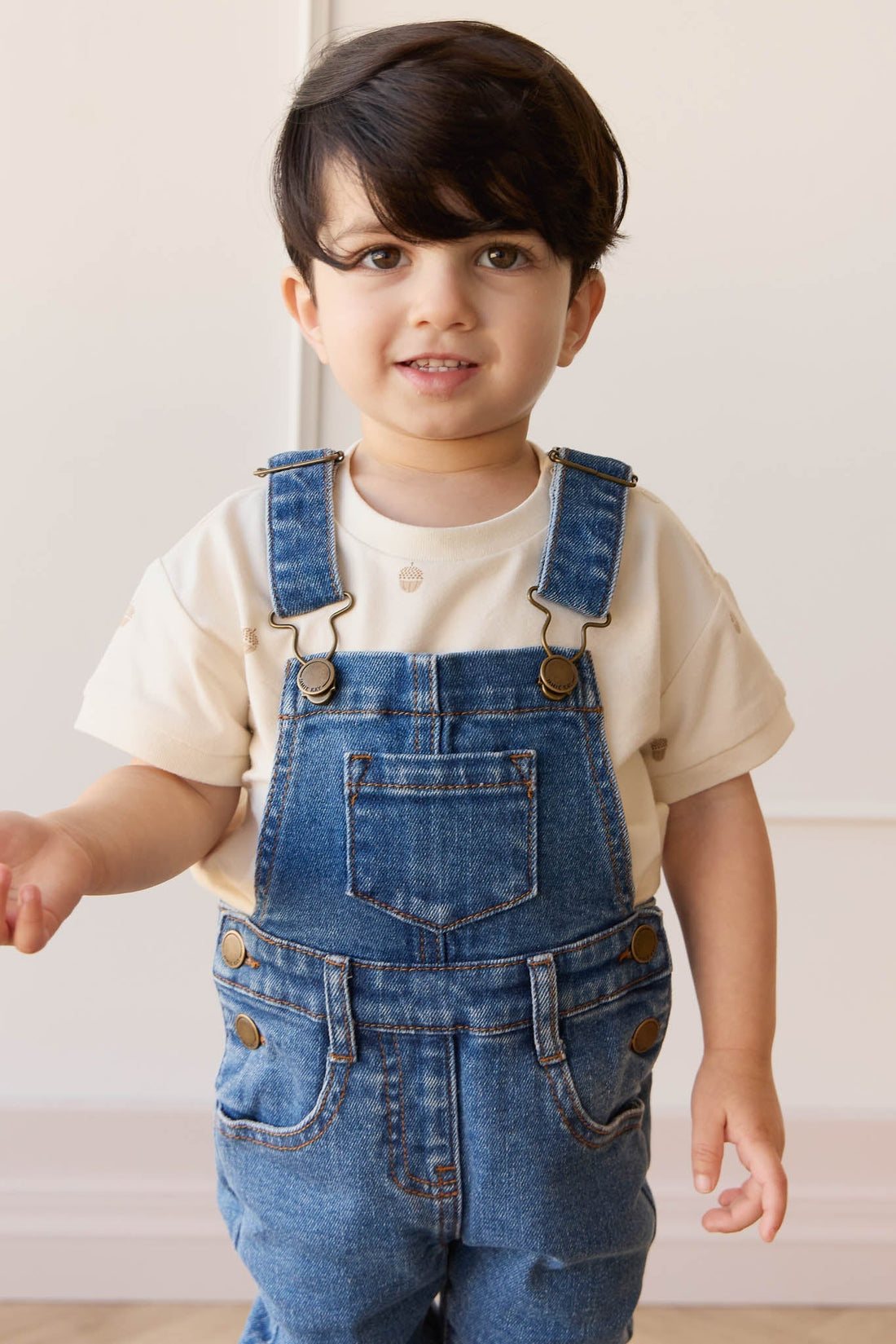 Pima Cotton Hunter Tee - Acorns Tofu Childrens Top from Jamie Kay Australia