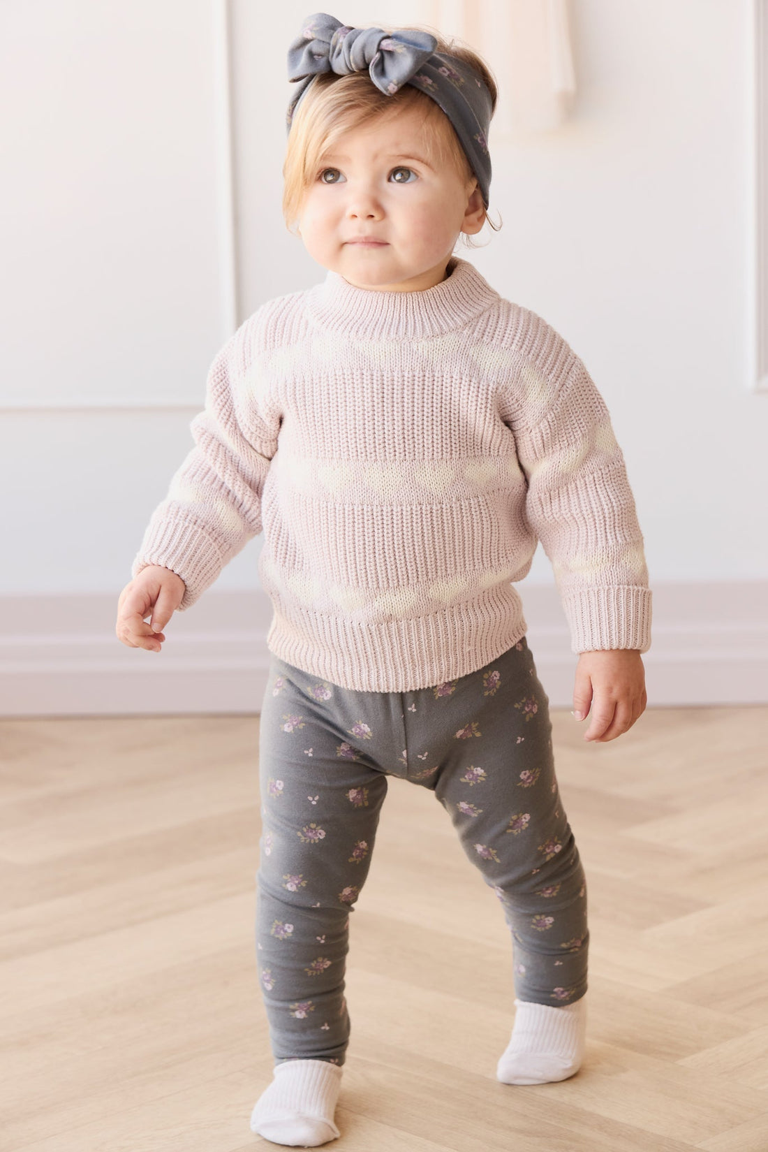 Organic Cotton Everyday Legging - Simone Lava Childrens Legging from Jamie Kay Australia