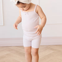 Organic Cotton Modal Singlet - Luna Childrens Singlet from Jamie Kay Australia