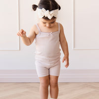 Organic Cotton Modal Singlet - Luna Childrens Singlet from Jamie Kay Australia