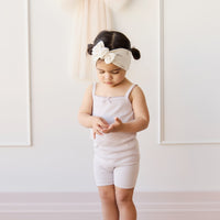 Organic Cotton Modal Elisa Bike Short - Luna Childrens Short from Jamie Kay Australia