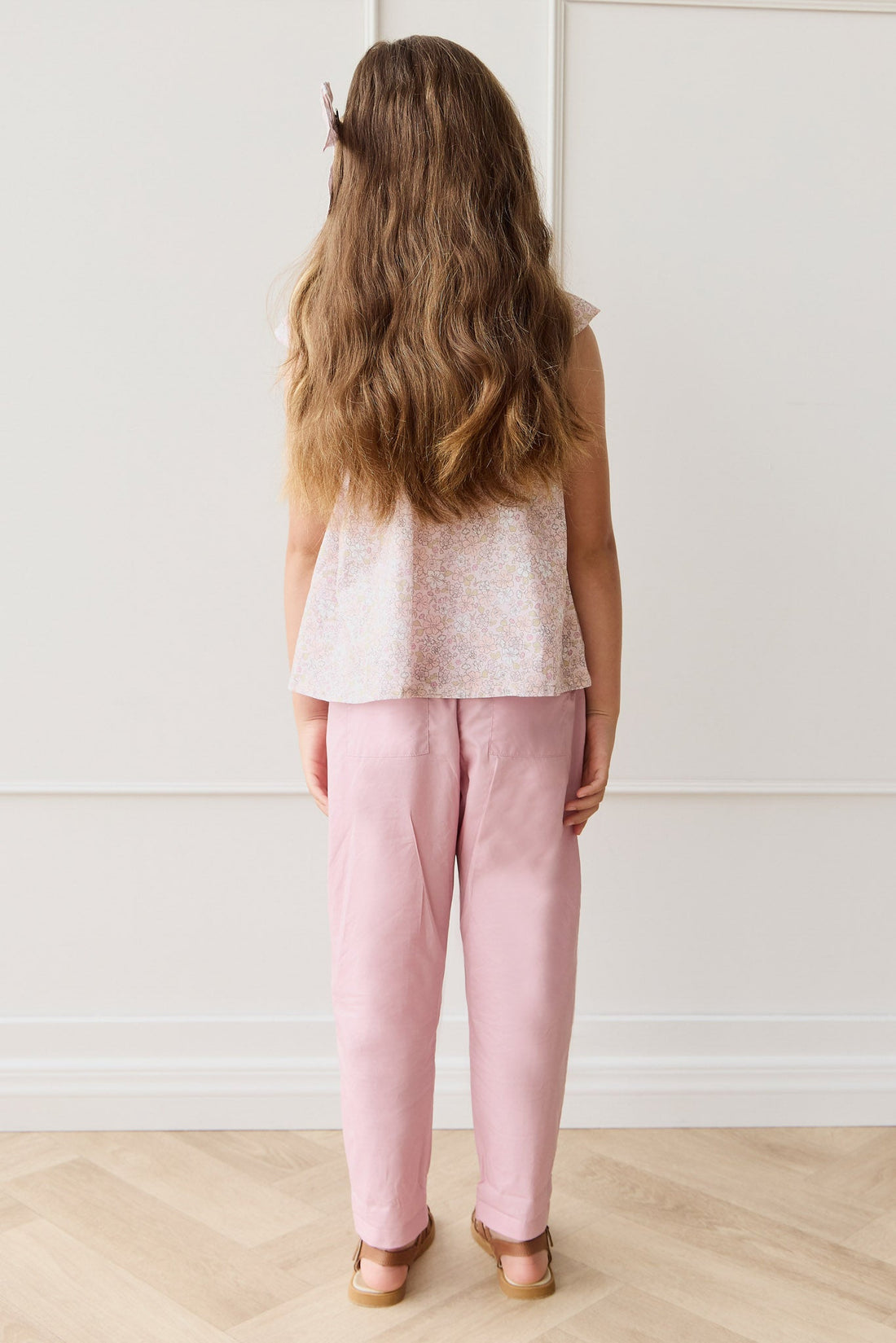 Organic Cotton Elodie Pant - Flora Childrens Pant from Jamie Kay Australia