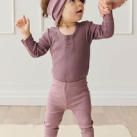 Organic Cotton Modal Everyday Legging - Twilight Childrens Legging from Jamie Kay Australia