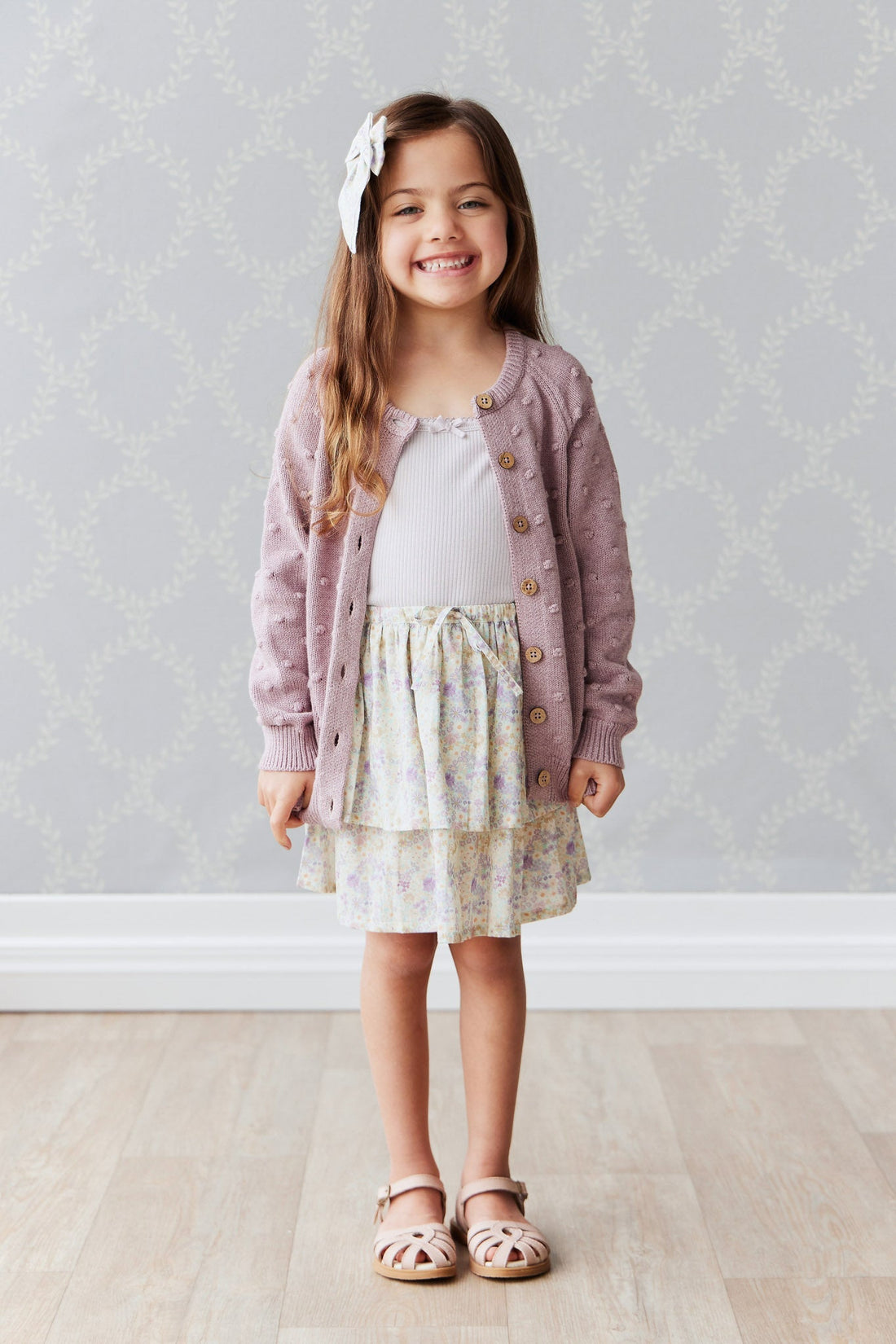 Organic Cotton Heidi Skirt - Mayflower Childrens Skirt from Jamie Kay Australia