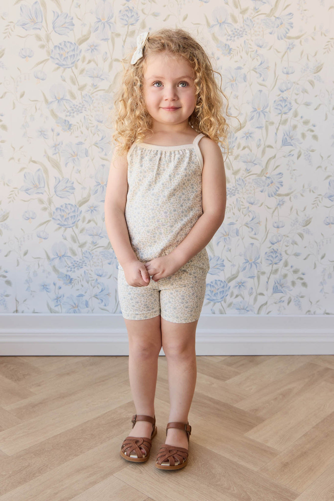 Organic Cotton Casey Top - Elodie Whisper White Childrens Top from Jamie Kay Australia