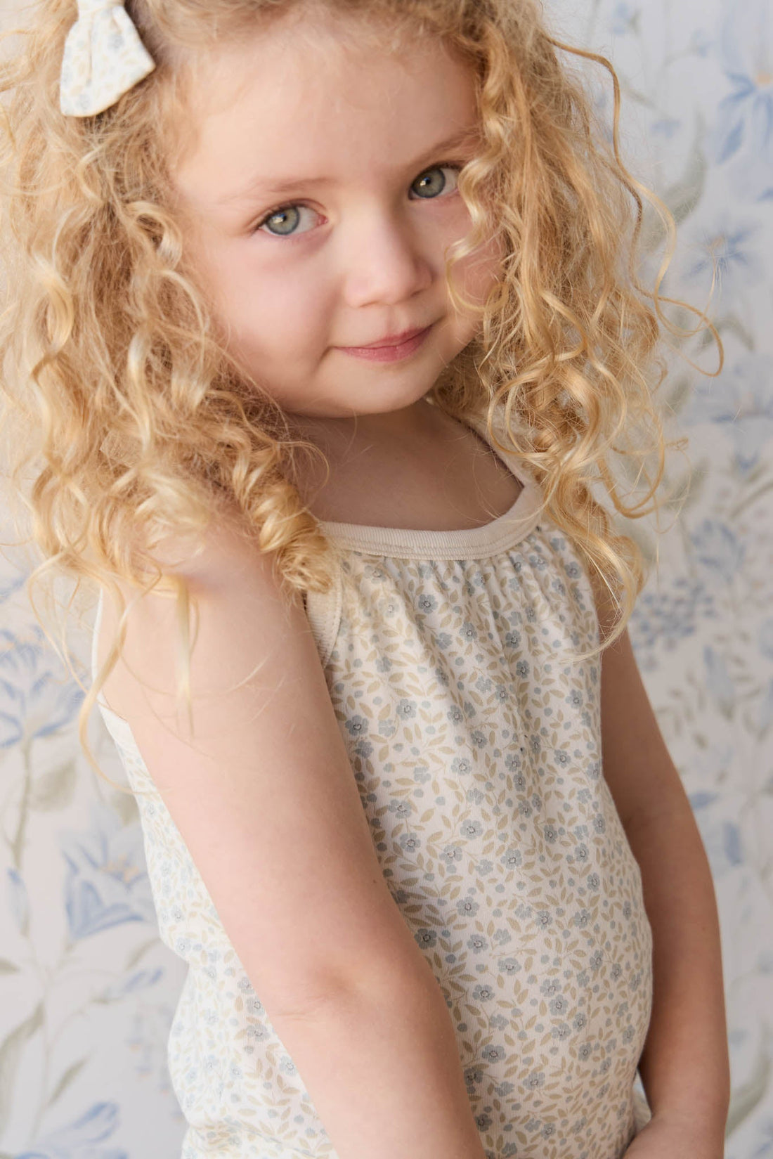 Organic Cotton Casey Top - Elodie Whisper White Childrens Top from Jamie Kay Australia