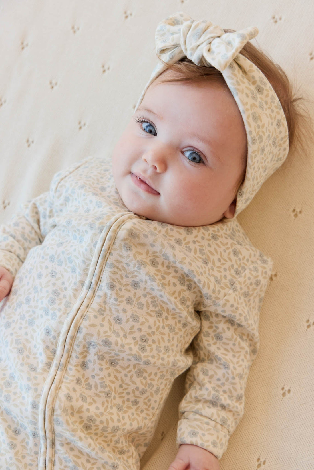 Organic Cotton Frankie Onepiece - Elodie Whisper White Childrens Onepiece from Jamie Kay Australia