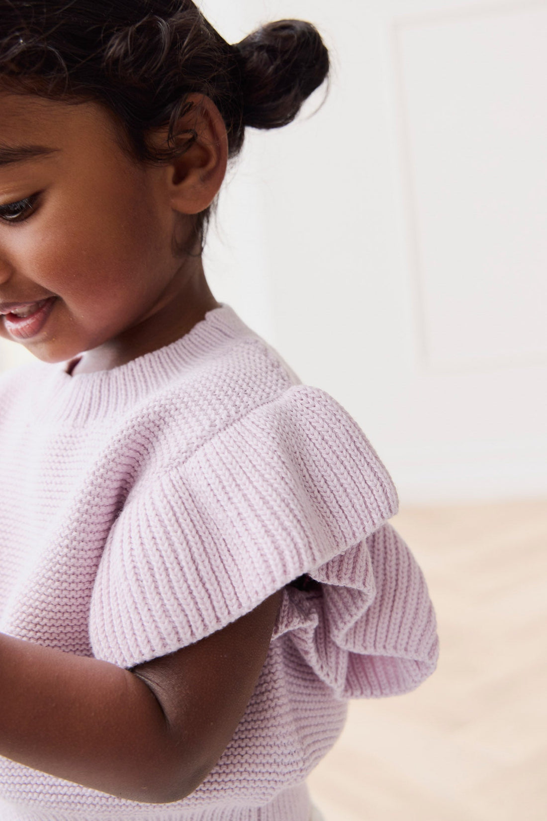 Caroline Frill Vest - Popsicle Childrens Jumper from Jamie Kay Australia