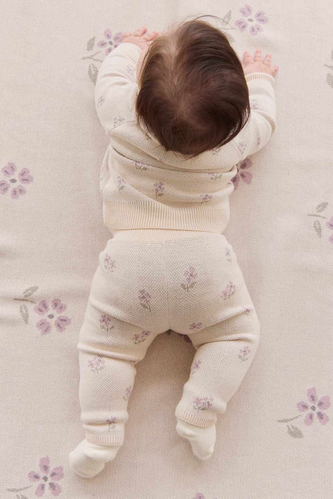 Juliette Blanket - Larissa Knit Childrens Blanket from Jamie Kay Australia