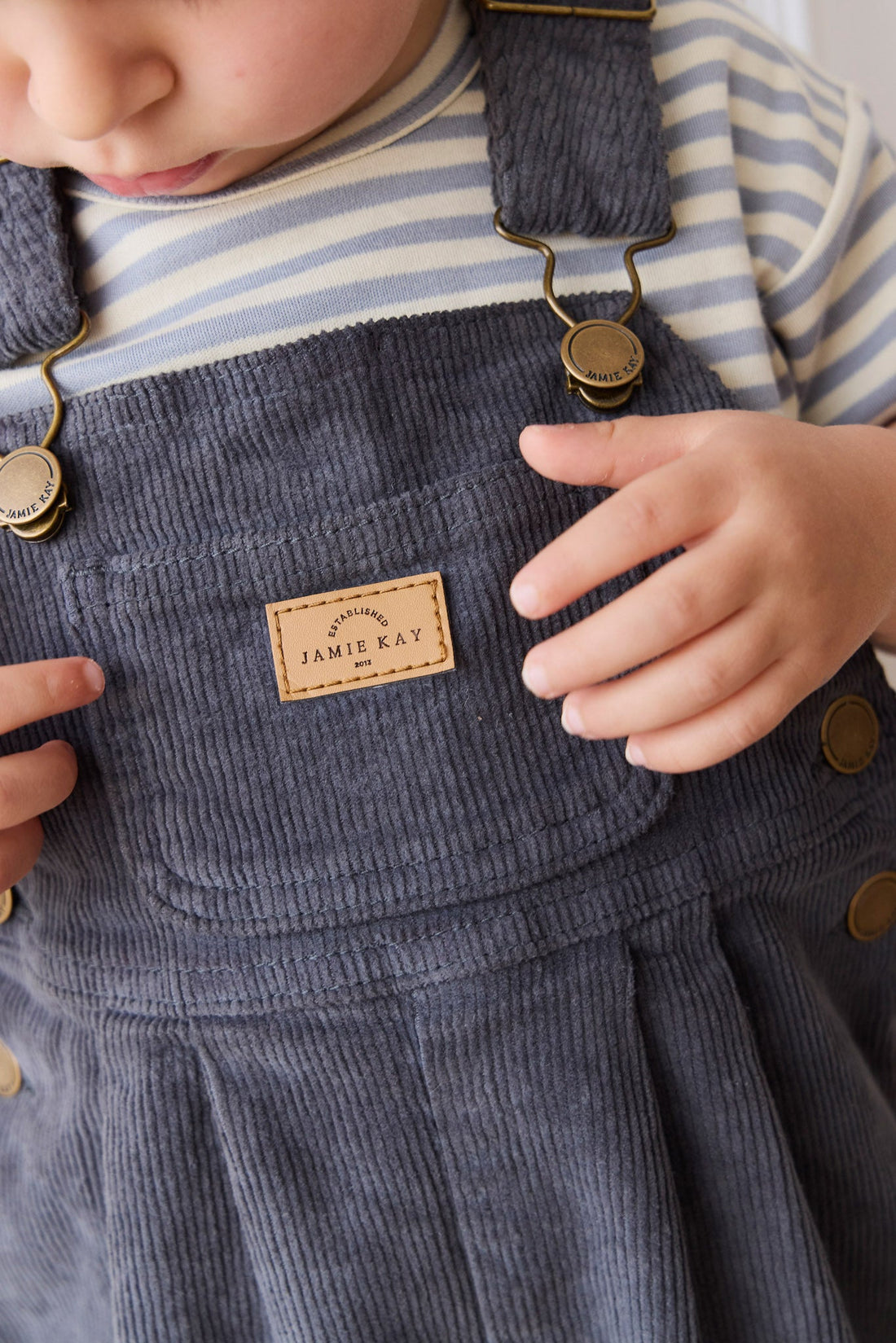 Blair Cord Overall - Arctic Childrens Overall from Jamie Kay Australia