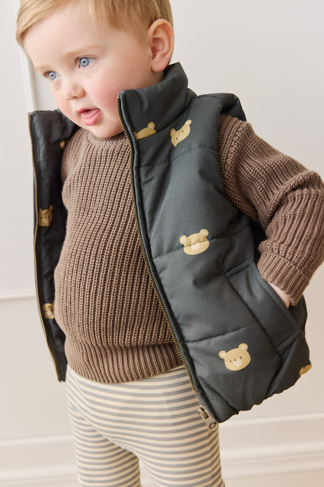 Leon Knit Jumper - Iroke Childrens Jumper from Jamie Kay Australia