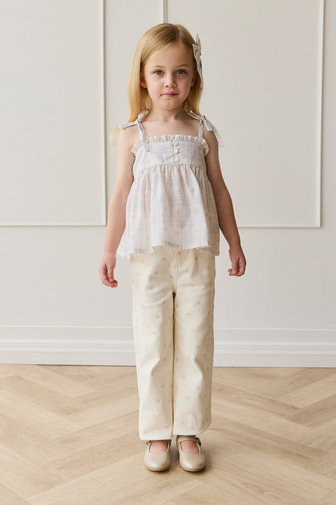 Blair Pant - Margaux Tofu Childrens Pant from Jamie Kay Australia