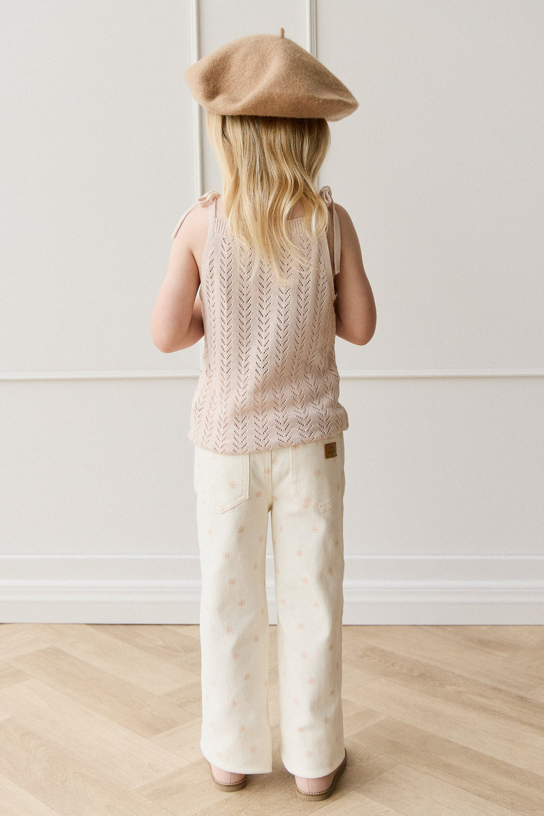 Blair Pant - Margaux Tofu Childrens Pant from Jamie Kay Australia