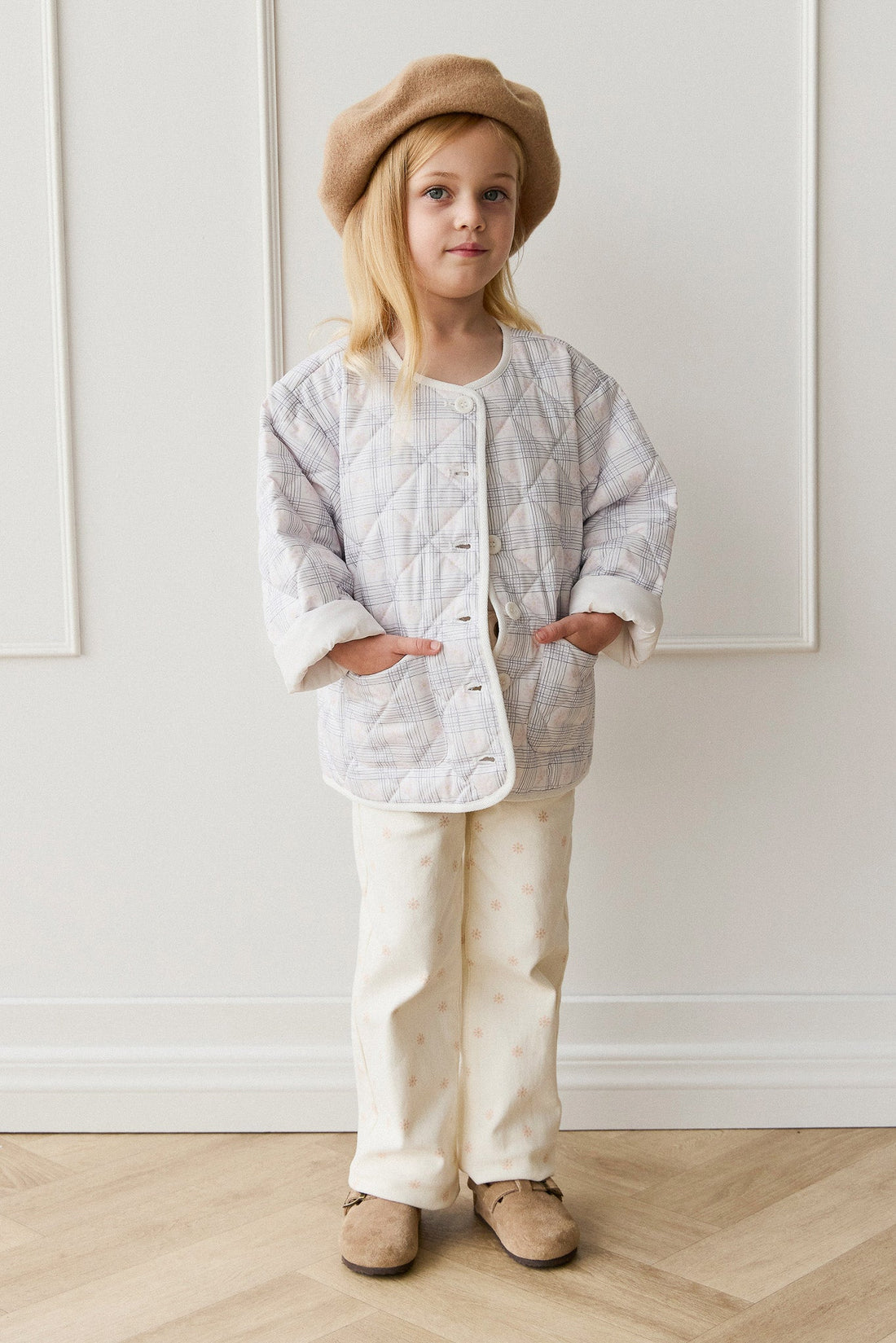 Blair Pant - Margaux Tofu Childrens Pant from Jamie Kay Australia