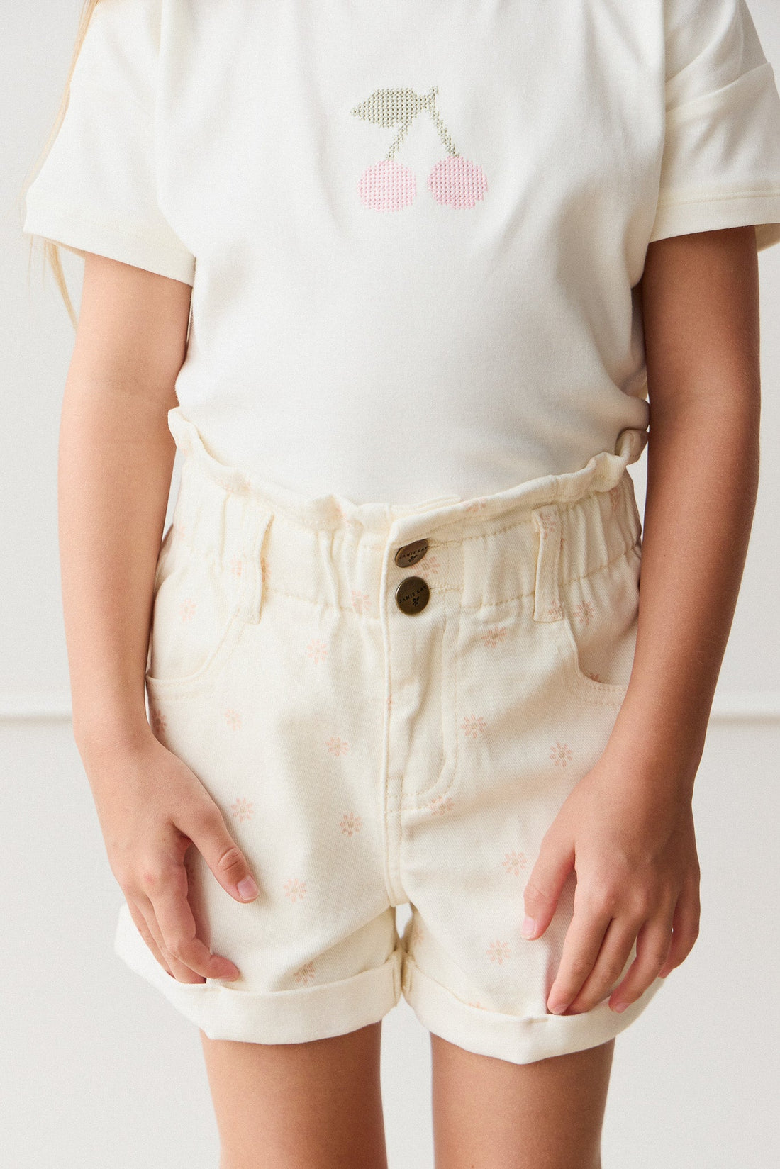 Grace Short - Margaux Tofu Childrens Short from Jamie Kay Australia