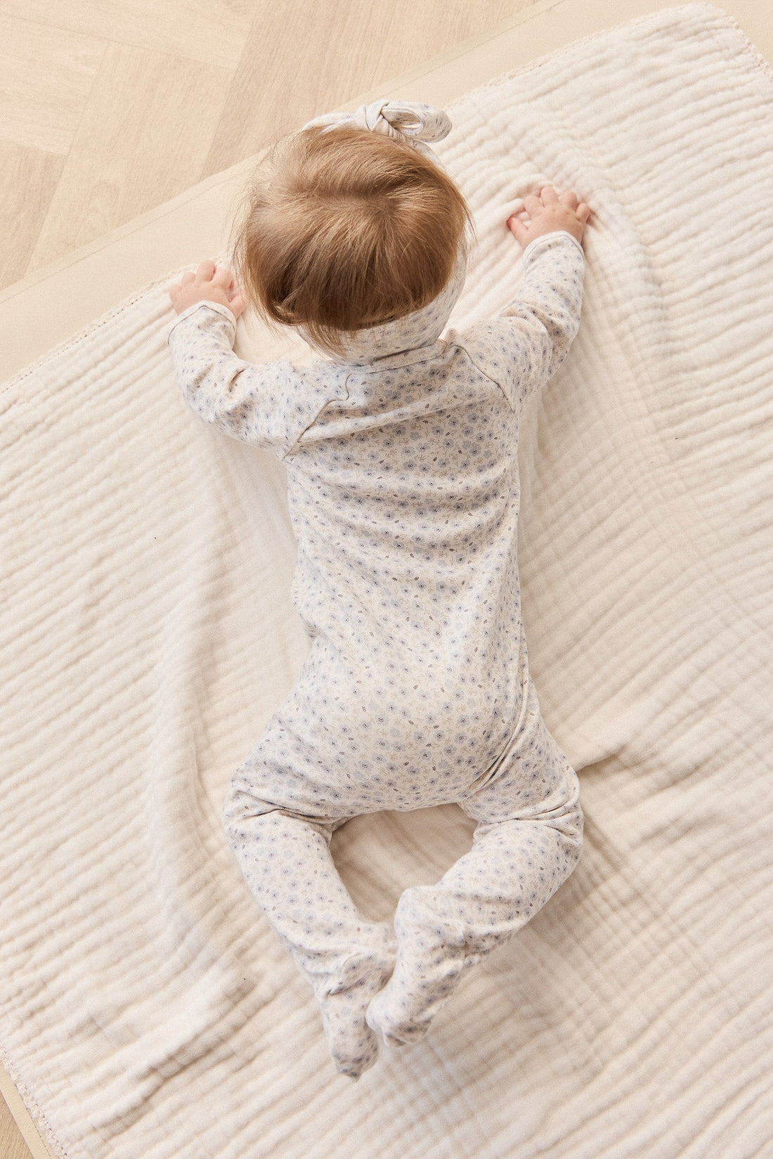 Organic Cotton Melanie Onepiece - Penelope Evening Haze Childrens Onepiece from Jamie Kay Australia