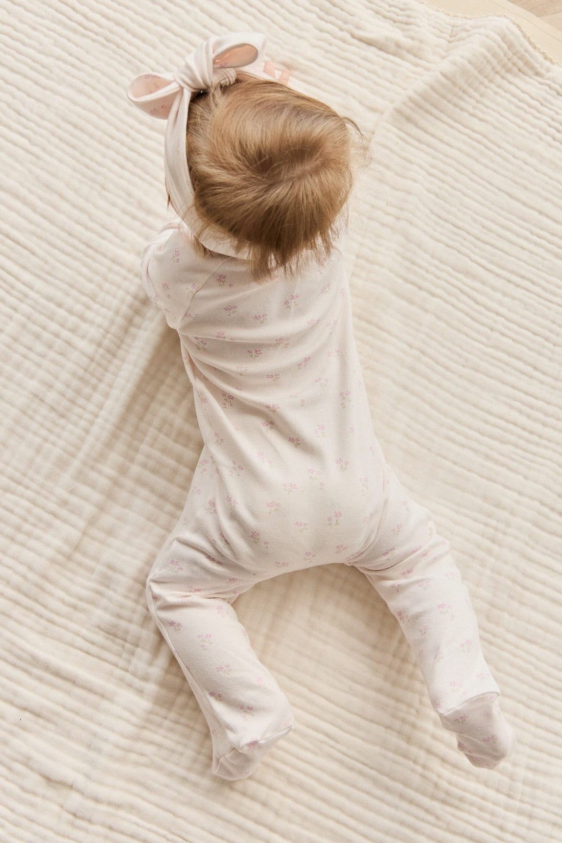 Organic Cotton Melanie Onepiece - Pauline Pink Childrens Onepiece from Jamie Kay Australia