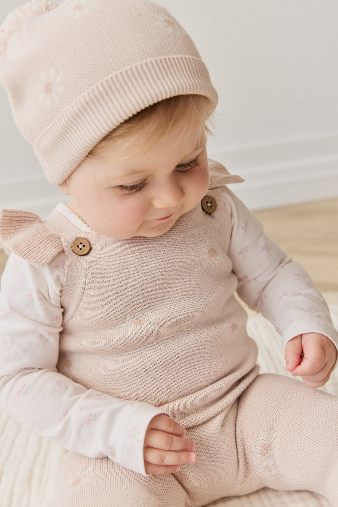 Organic Cotton Long Sleeve Top - Pauline Pink Childrens Top from Jamie Kay Australia