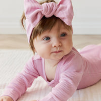 Organic Cotton Modal Lilian Headband - Dahlia Childrens Headband from Jamie Kay Australia